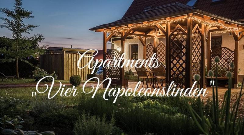 Apartments "Vier Napoleonslinden" Auerstedt Bagian luar foto